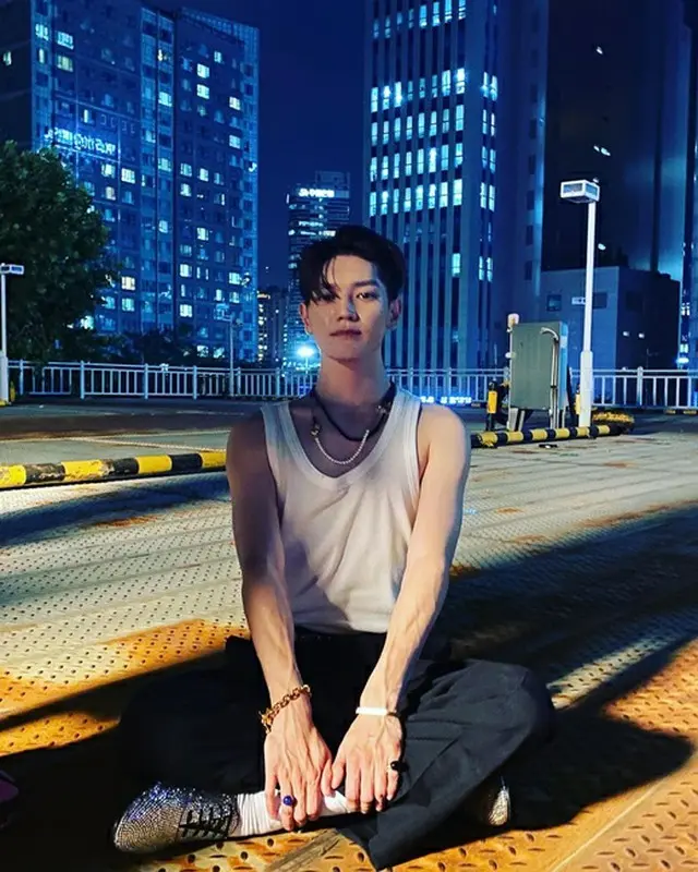 グループ「NCT」のテヨンが彫刻のようなビジュアルを誇った。（画像提供:Mydaily）