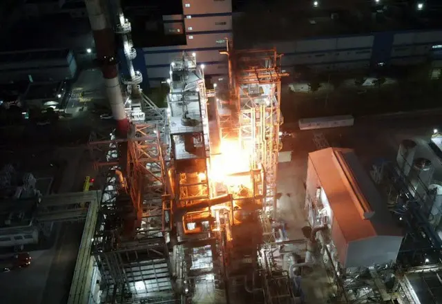 暁星化学工場で火災、10時間後に鎮火...人命被害は？＝韓国（画像提供:wowkorea）