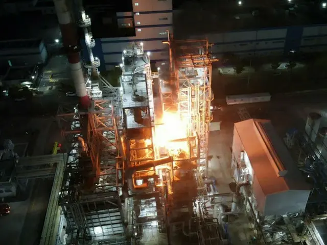 暁星化学工場で火災、10時間後に鎮火...人命被害は？＝韓国（画像提供:wowkorea）