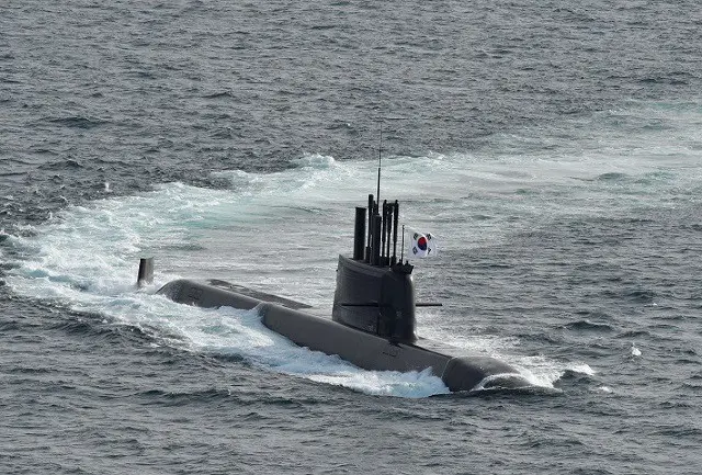 韓国の国産SLBMを搭載することになる3000トン級の潜水艦“島山安昌浩”（画像提供:wowkorea）