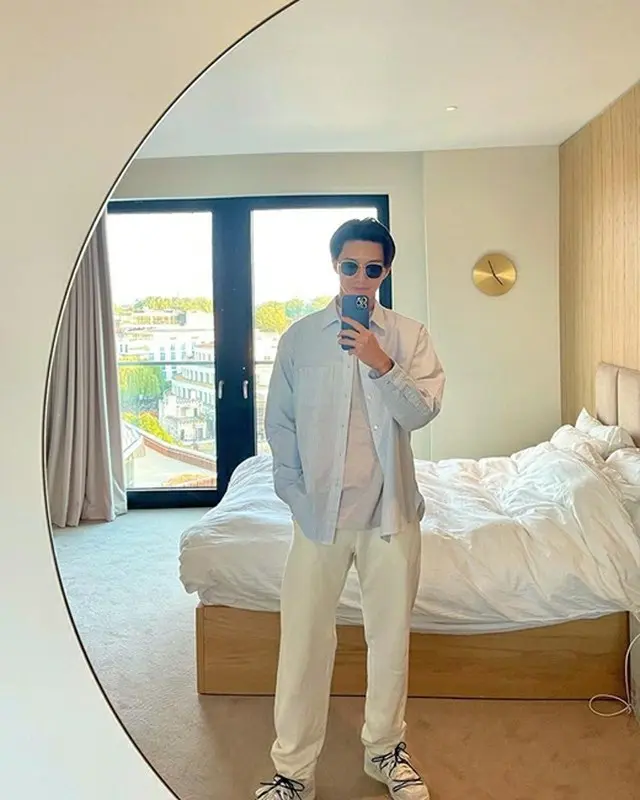 俳優パク・ソジュン、英国での近況伝える…「Morning」（画像提供:wowkorea）