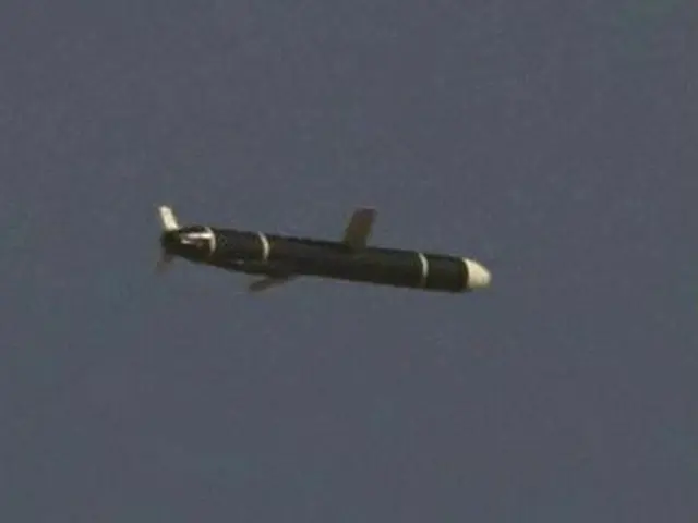 北朝鮮は、新型長距離巡航ミサイルの試験発射に成功したことを明らかにした（画像提供:wowkorea）