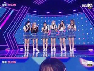 “デビュー後初の音楽番組1位”「STAYC」、大粒の涙で「これからももっと頑張る」と感謝いっぱい＝「THE SHOW」