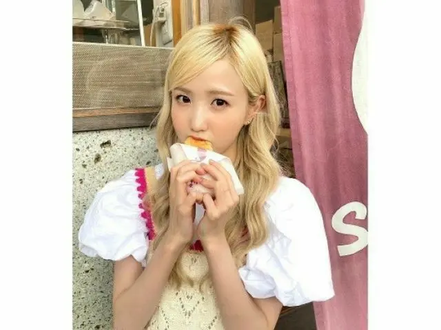本田仁美（元IZ*ONE）、こんな爽やかでラブリーなモクバンある!?　…どんどんキレイになるビジュアル（画像提供:wowkorea）