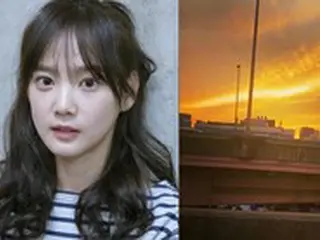 女優ユン・スンア、SNSに意味深コメント…「泣きたい。空がなぐさめてくれているところ」