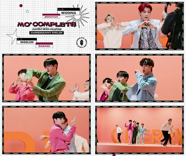 「AB6IX」、新曲「CHERRY」の振り付けスポイラー映像公開（画像提供:wowkorea）