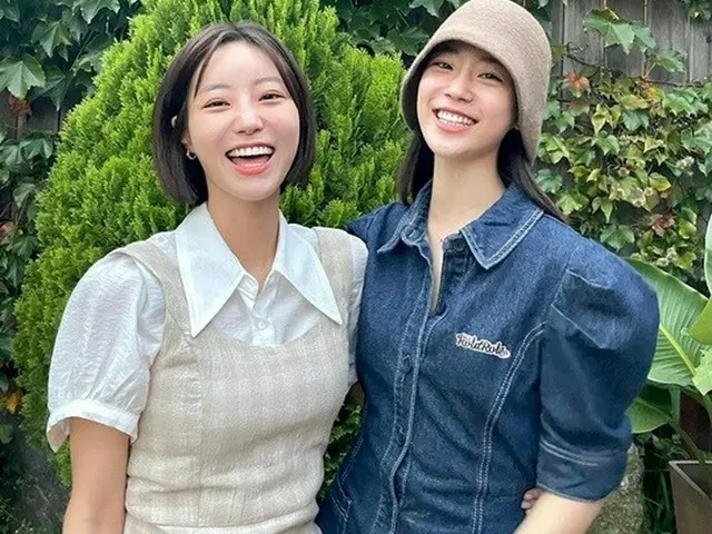 ホ・ヨンジ（KARA）、姉ホ・ソンヨンとのツーショット写真を公開“まるで双子のよう”（画像提供:wowkorea）