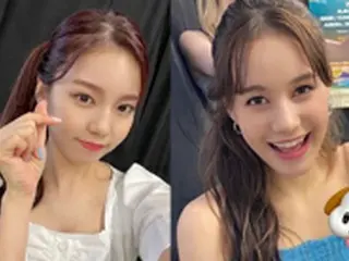 “プリンセスかと…＆大人っぽくなった!?　”「NiziU」AYAKA＆NINA、SUPERSONICのバックステージ秘蔵写真を公開