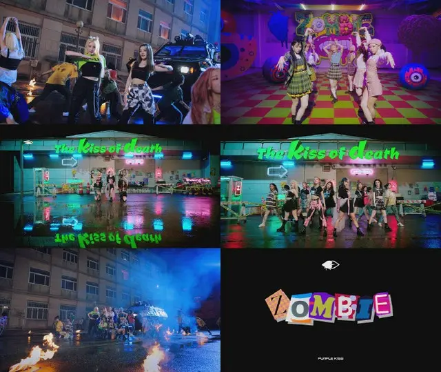 「PURPLE KISS」、新曲「Zombie」のパフォーマンス映像をサプライズ公開（画像提供:wowkorea）