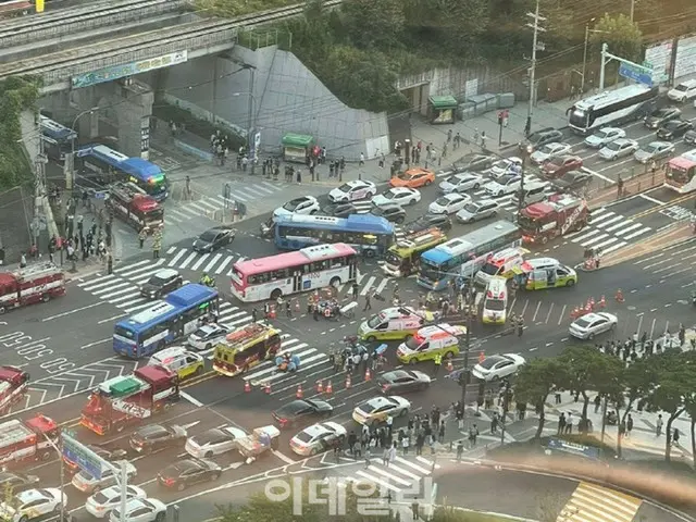 延世大学校前の横断歩道に突っ込む…60代ドライバーを立件＝韓国警察（画像提供:wowkorea）