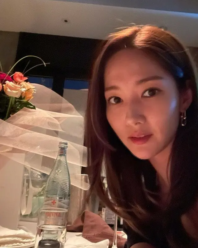 自身のインスタグラムに掲載した写真（画像提供:wowkorea）