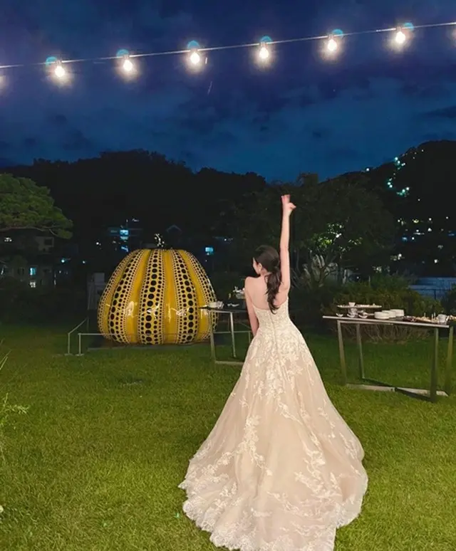 ”9月の新婦”NSユンジ、”童話”のような挙式を公開（画像提供:wowkorea）
