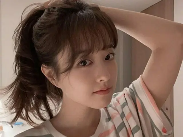 女優パク・ボヨン、可愛さアップグレード…無造作ヘアであふれる美貌（画像提供:wowkorea）