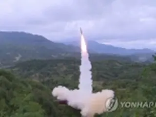 北朝鮮が未詳の飛翔体発射　韓国軍