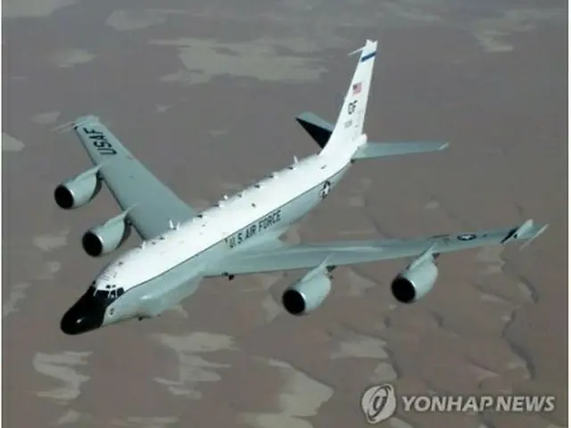 RC135W（米空軍ホームページより）＝（聯合ニュース）≪転載・転用禁止≫