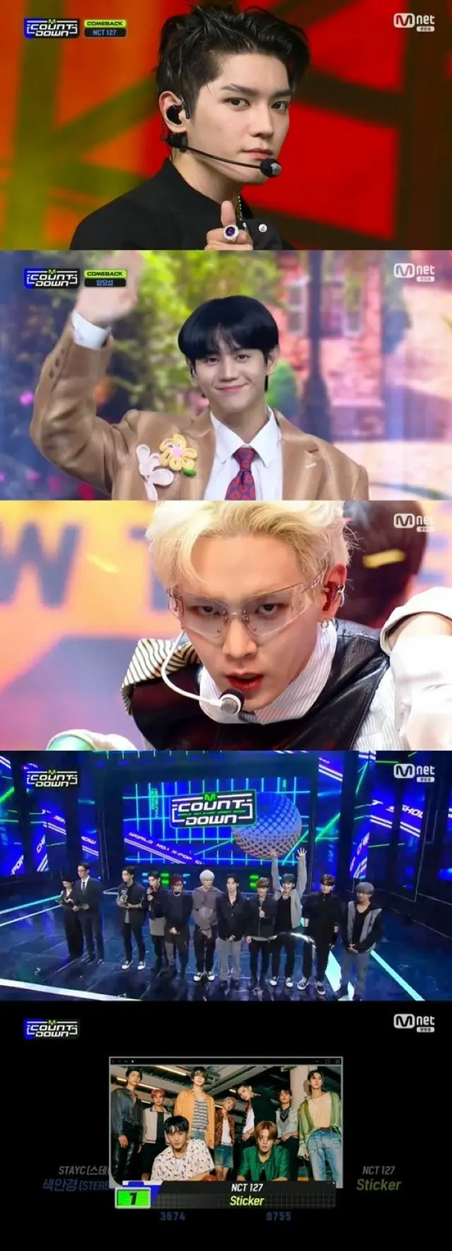 今週の「M COUNTDOWN」「NCT 127」が2週連続1位を獲得…キー（SHINee）が「Bad love」ステージ初公開など盛りだくさん（画像提供:wowkorea）