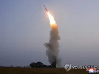 北朝鮮　新型地対空ミサイル発射実験＝金正恩氏は立ち会わず