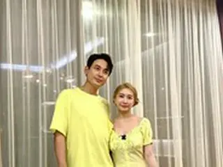 俳優イ・ジフン、妻アヤネさんとのカップルルックを披露…「カップルコーデが好きな私たち」