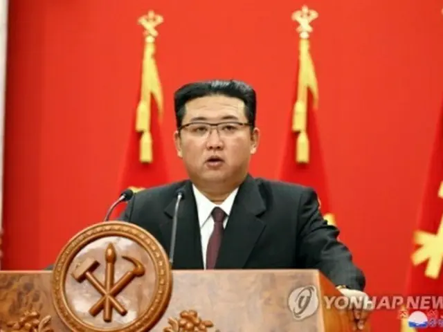 朝鮮中央通信は11日、金正恩氏が10日の党創建76年記念講演会で演説したと伝えた＝（朝鮮中央通信＝聯合ニュース）≪転載・転用禁止≫