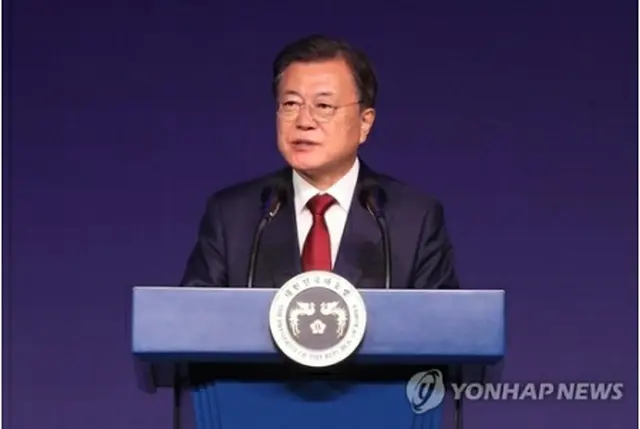 文在寅大統領＝（聯合ニュース）