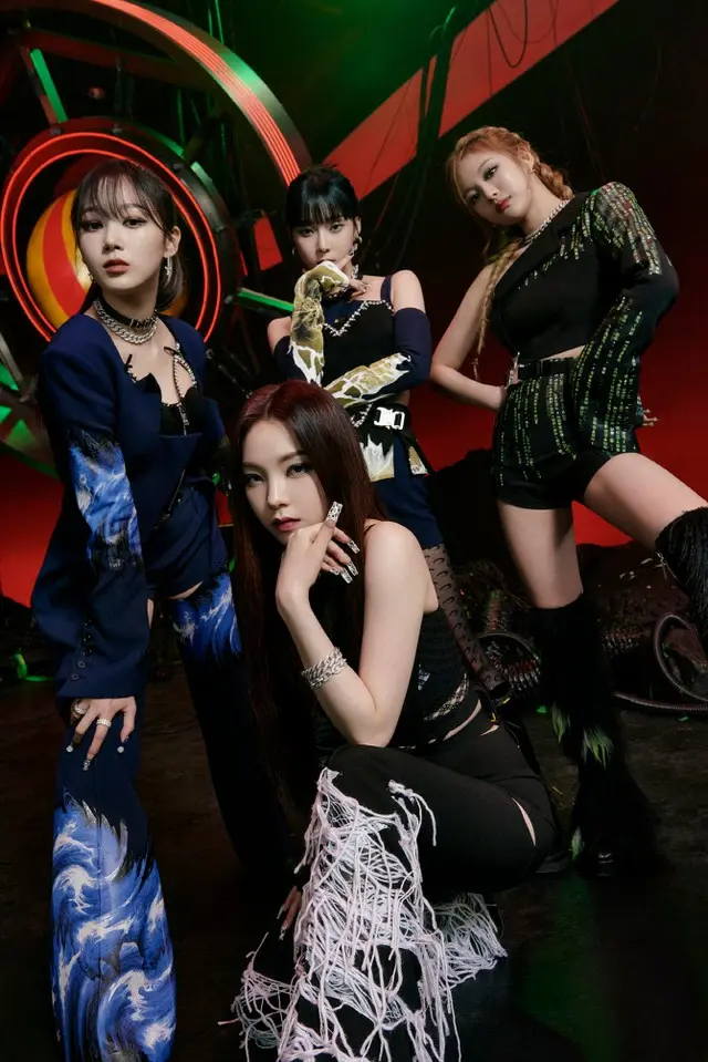 「aespa」、新曲「Savage」がMelon日間チャートで1位に（画像提供:wowkorea）