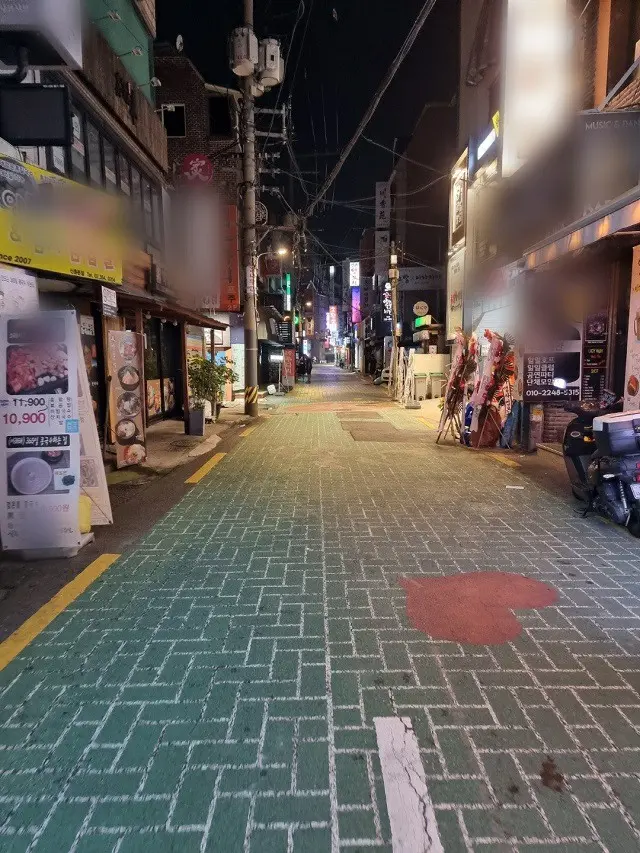 人影のない韓国ソウルの食堂街の様子（画像提供:wowkorea）