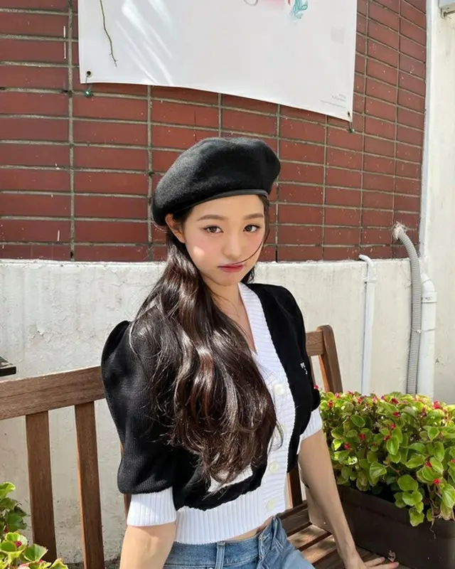 グループ「IZ*ONE」出身チャン・ウォンヨンが人形のようなビジュアルを誇った。（画像提供:wowkorea）