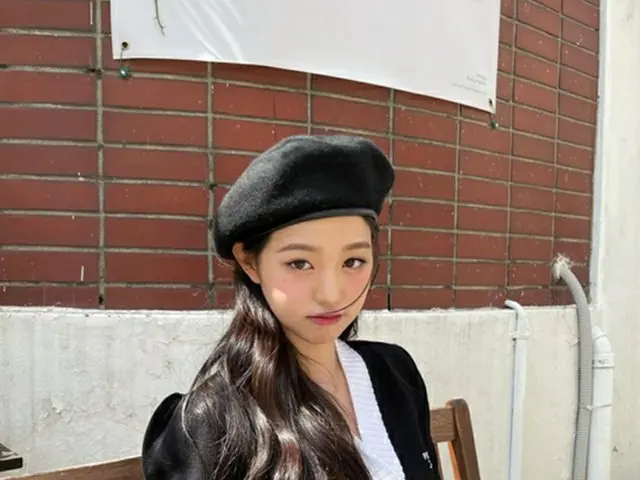 グループ「IZ*ONE」出身チャン・ウォンヨンが人形のようなビジュアルを誇った。（画像提供:wowkorea）