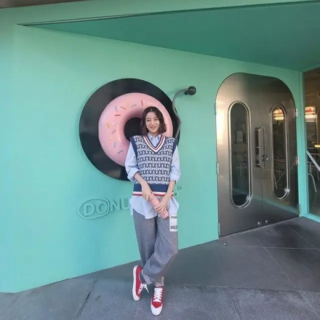 妊娠中でグループ「Wonder Girls」出身のウ・ヘリムがゆったりとした週末の日常を共有した。（画像提供:wowkorea）