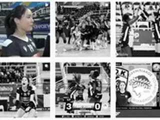 「いじめ・極秘結婚・DV」で物議…女子バレー双子姉妹イ・ダヨン、ギリシャデビュー戦勝利で“Vサイン”