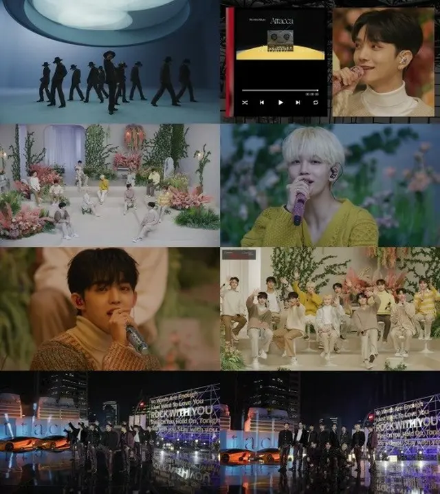 「SEVENTEEN」が23日午後9時、9thミニアルバム「Attacca」のカムバックショーを開催した。（画像提供:wowkorea）