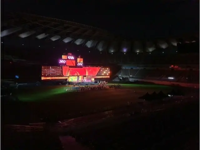 K―POP公演（韓国芸能製作者協会提供）＝（聯合ニュース）≪転載・転用禁止≫
