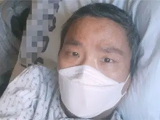 肺がん闘病中のお笑い芸人キム・チョルミン、近況を公開「死ぬほど痛い」