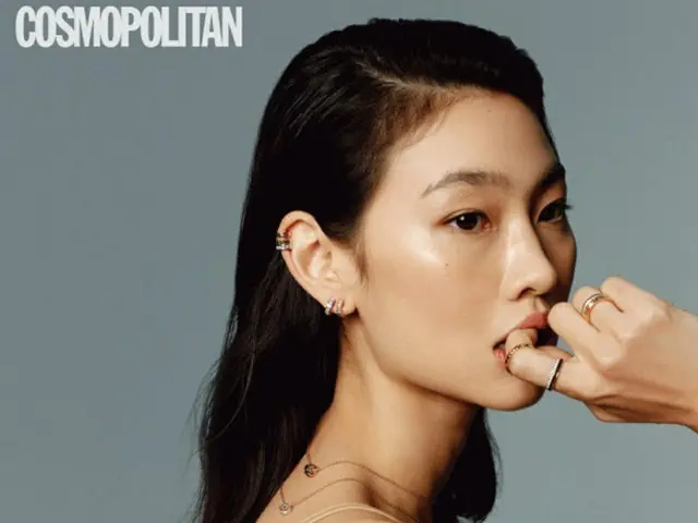 「イカゲーム」出演のチョン・ホヨン、ジュエリーブランドのモデルとして雑誌に登場（画像提供:wowkorea）