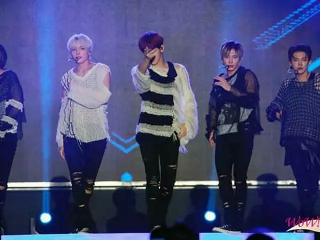 「2021 K-POP in 順天コンサート」に出演した「TOMORROW X TOGETHER（TXT）」（画像提供:wowkorea）