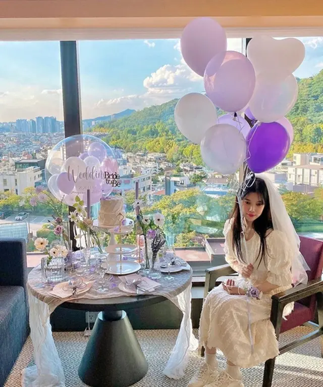 「PEPPERTONES」イ・ジャンウォンとの結婚控えた女優ペ・ダヘ、「ブライダルシャワー」で見せたプレ花嫁の姿（画像提供:wowkorea）