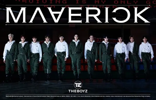 「THE BOYZ」の「MAVERICK」、チャートを掌握＝カムバックの”底力”を立証（画像提供:wowkorea）