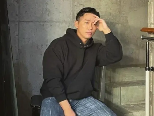 ドラマ「黒い太陽」終了の俳優ナムグン・ミン、じっとしているだけでもにじみ出るタフなフィジカル感…バルクアップ効果をキープ（画像提供:wowkorea）
