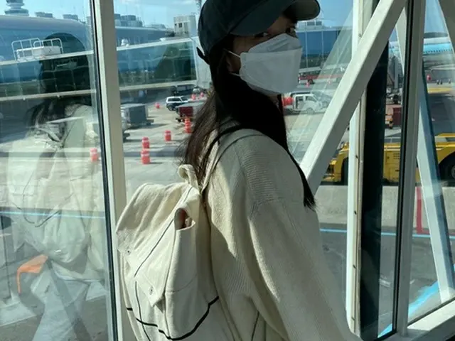 シン・ミナ、空港で一足遅れて気づく…「そうじゃなくて…」1（画像提供:wowkorea）