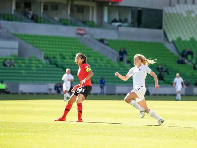 女子サッカー韓国代表、ニュージーランド代表と強化試合（画像提供:wowkorea）