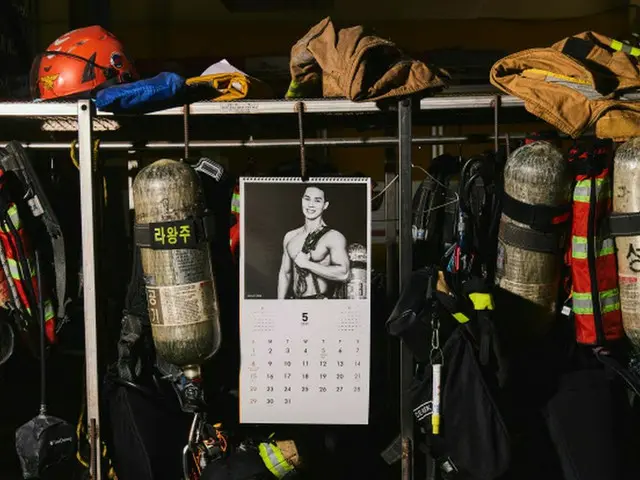 韓国“モムチャン”消防士、低所得やけど患者を支援…9日からカレンダー発売（画像提供:wowkorea）