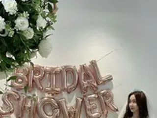 “イ・ギョンギュの娘“女優イ・イェリム、サッカー選手との結婚控えてブライダルシャワー 「私はソールドアウト」