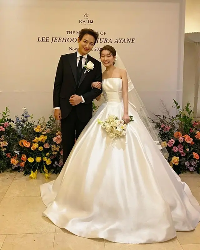 イ・ジフン＆日本人妻アヤネさん、結婚式の会場公開「初婚には分厚い御祝儀金が最高」（画像提供:wowkorea）