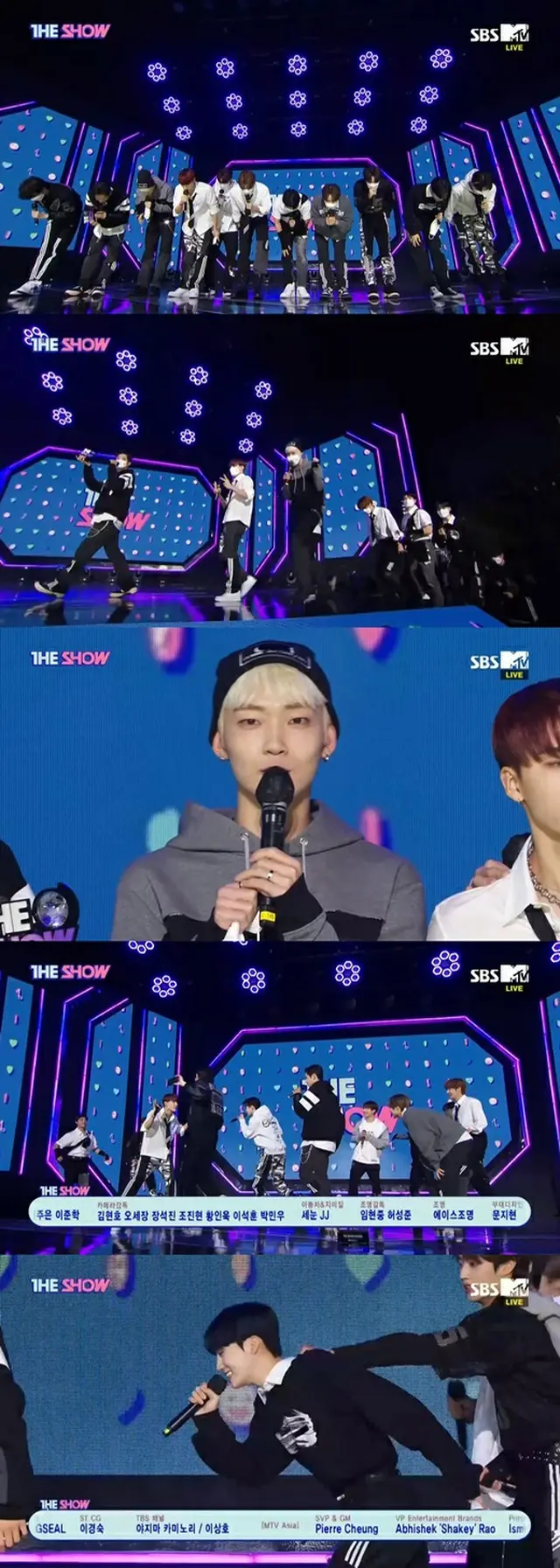 グループ「THE BOYZ」、音楽番組「THE SHOW」で1位…アンコールでは「イカゲーム」パロディー（画像提供:wowkorea）