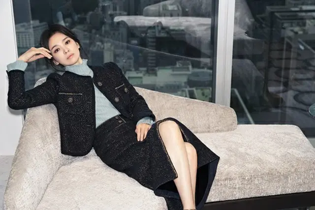 ソン・ヘギョ、キャリアウーマンのムード、とんでもない美貌（画像提供:wowkorea）