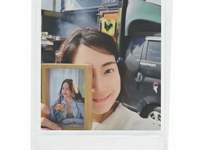 女優シン・ヒョンビン、コ・ヒョンジョンからのコーヒーワゴンのプレゼントに感謝（画像提供:wowkorea）
