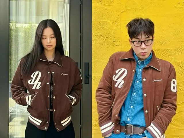 JENNIE（BLACKPINK）＆ピオ（Block B）、同じジャケットで違った着こなし（画像提供:wowkorea）