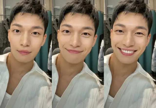 俳優のウィ・ハジュンが暖かい近況で視線をとらえた。（画像提供:wowkorea）