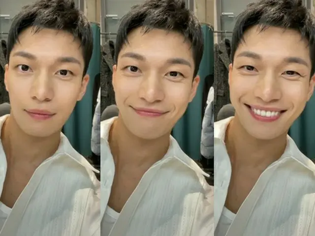 俳優のウィ・ハジュンが暖かい近況で視線をとらえた。（画像提供:wowkorea）