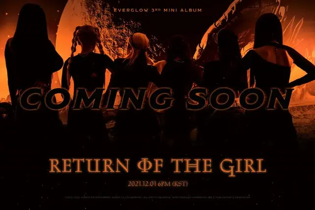 「EVERGLOW」、12月1日にカムバック確定！（画像提供:wowkorea）